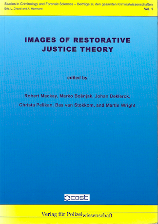 Images of restorative justice theory cover book
