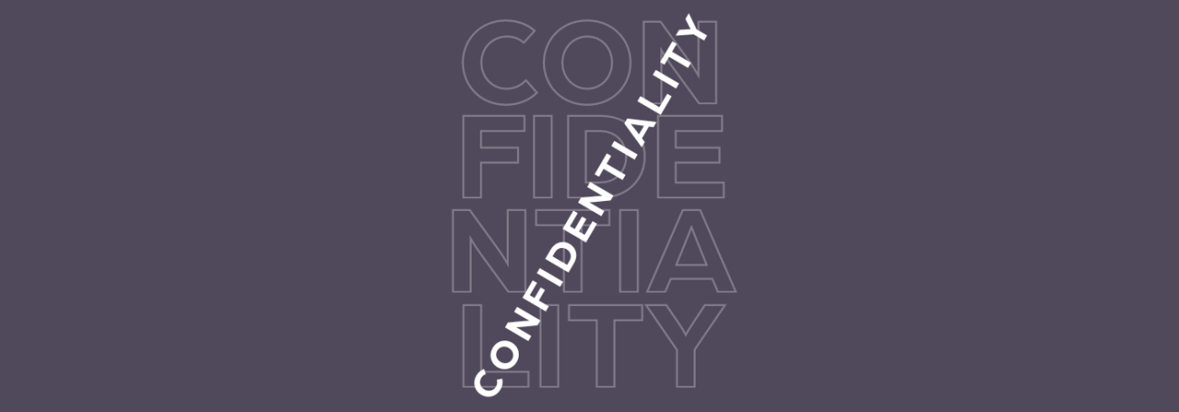 Confidentiality header image