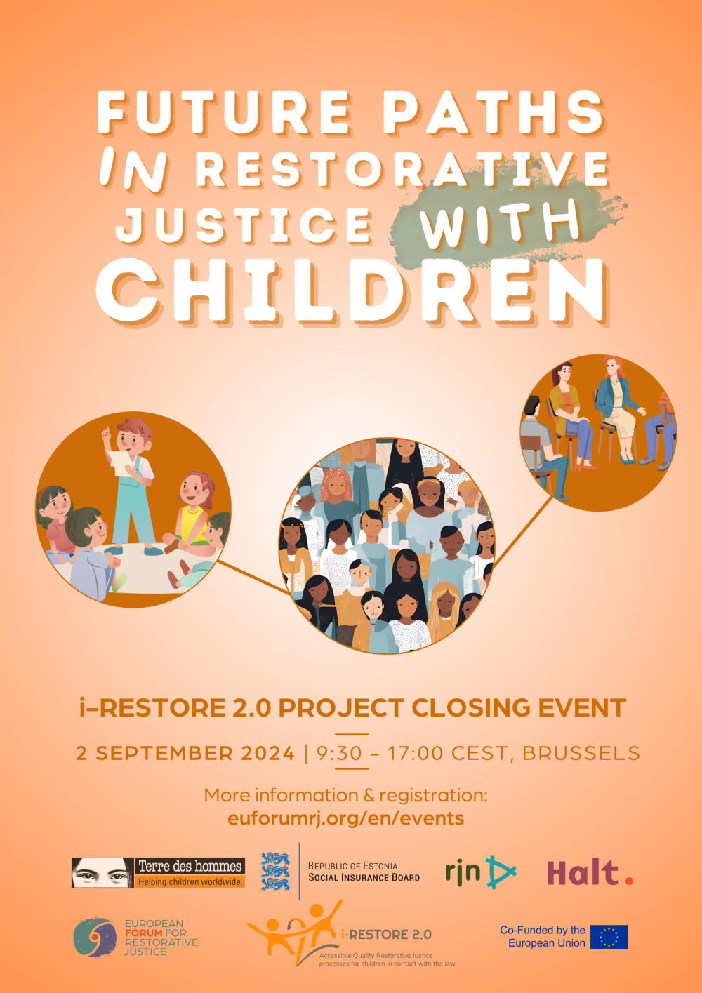 i-Restore 2.0  closing event flyer